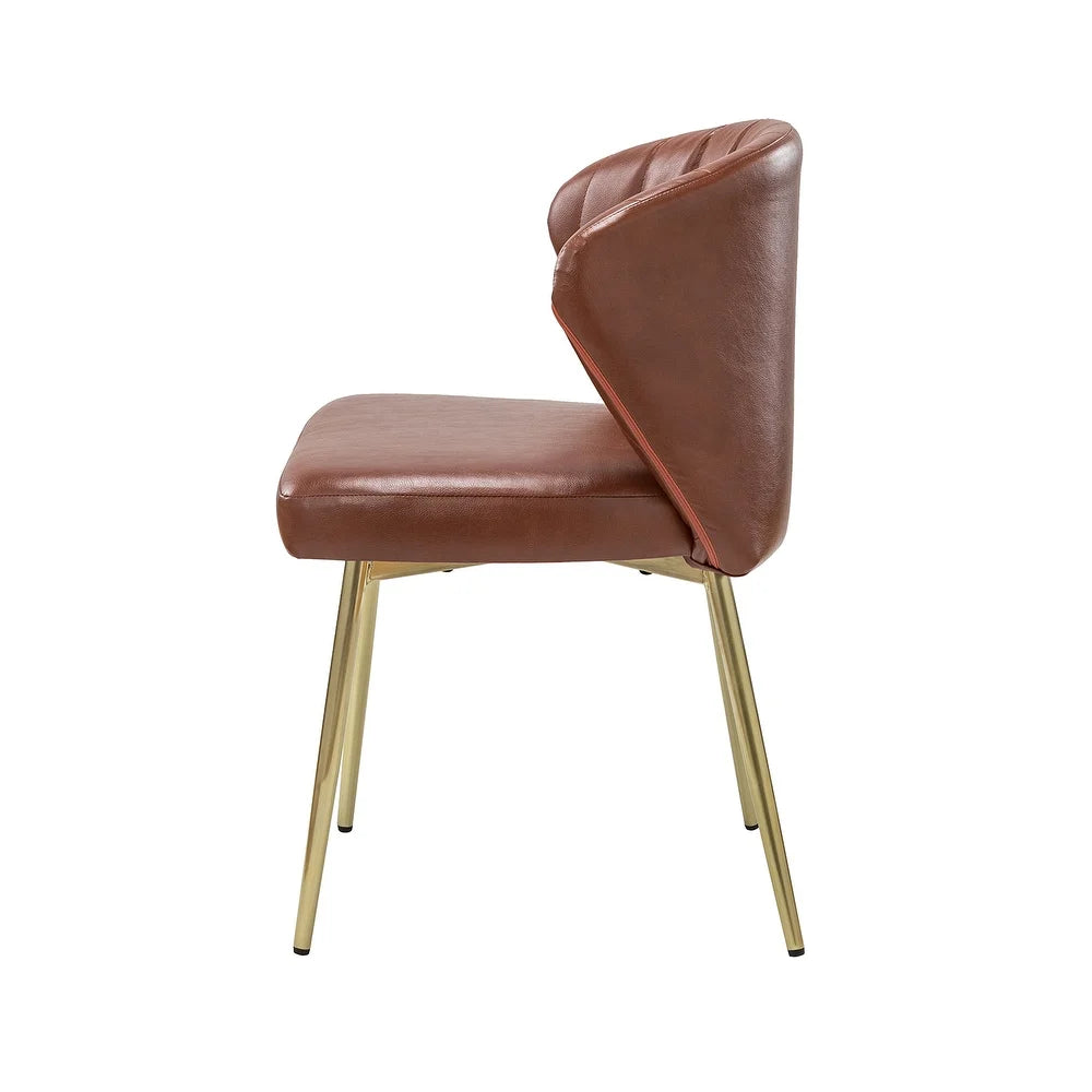 Ornaghi Side Chair with Tufted Back