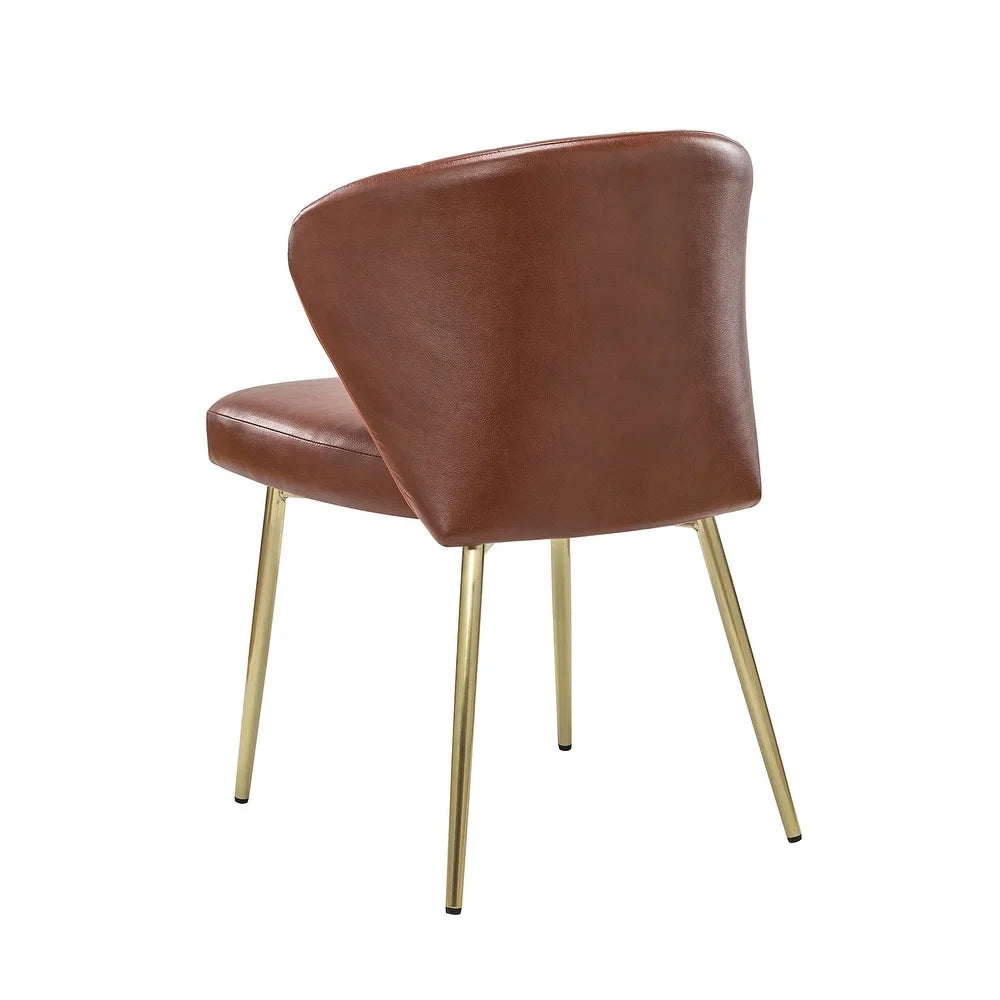 Ornaghi Side Chair with Tufted Back