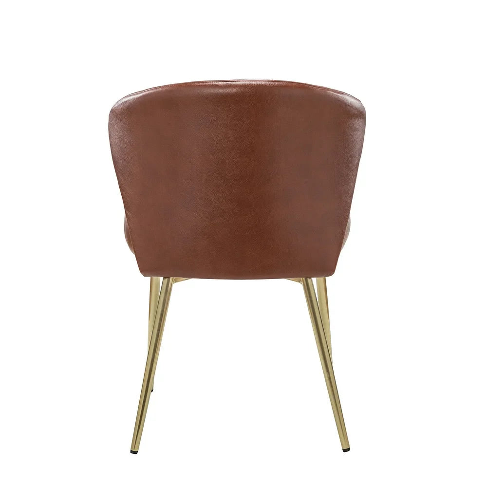 Ornaghi Side Chair with Tufted Back