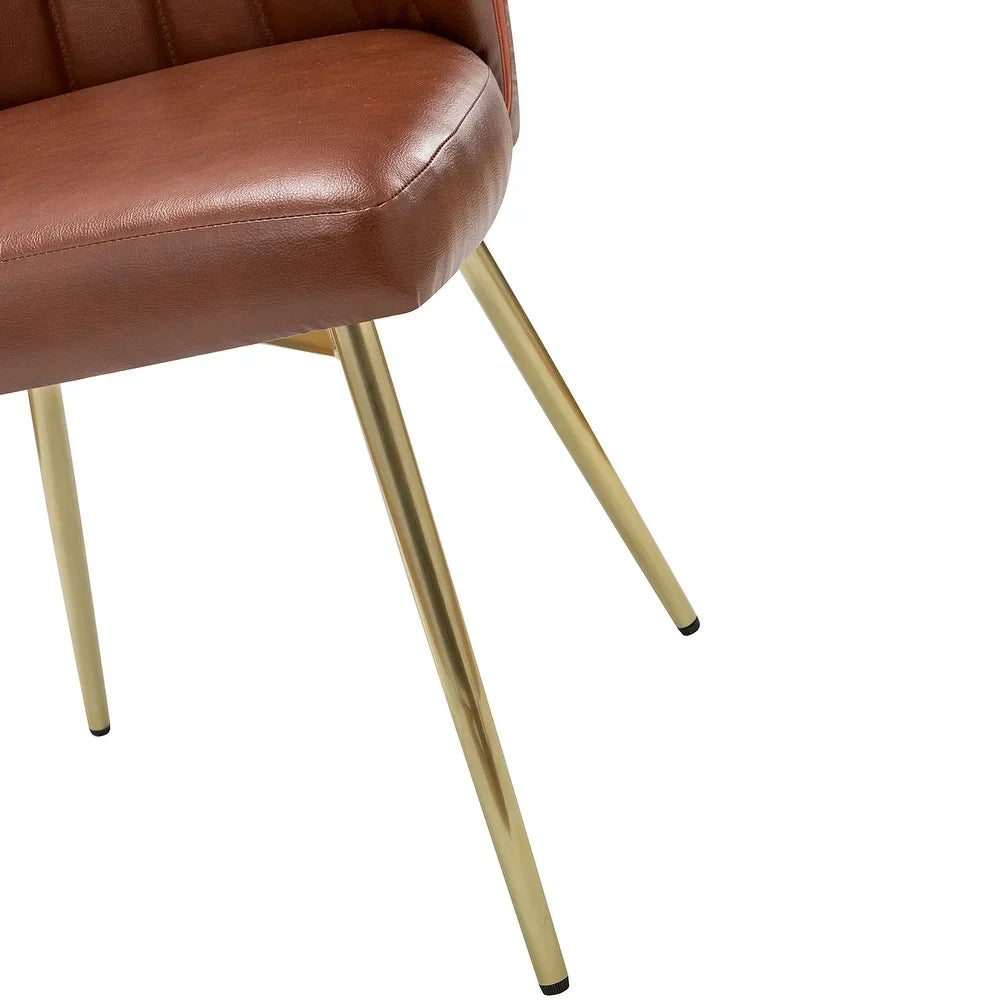Ornaghi Side Chair with Tufted Back