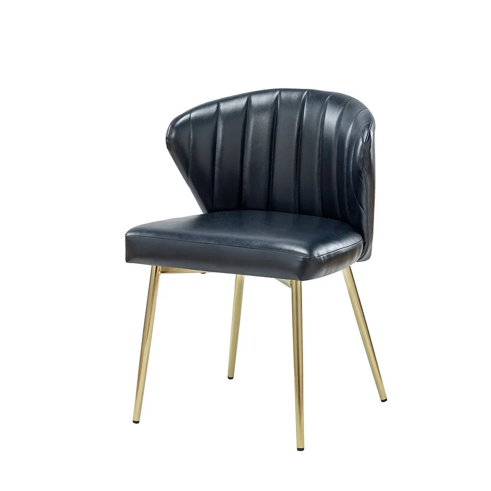 Ornaghi Side Chair with Tufted Back