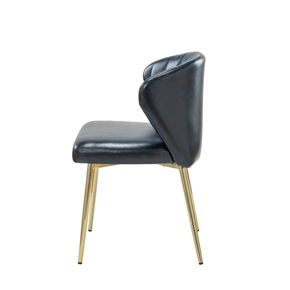 Ornaghi Side Chair with Tufted Back