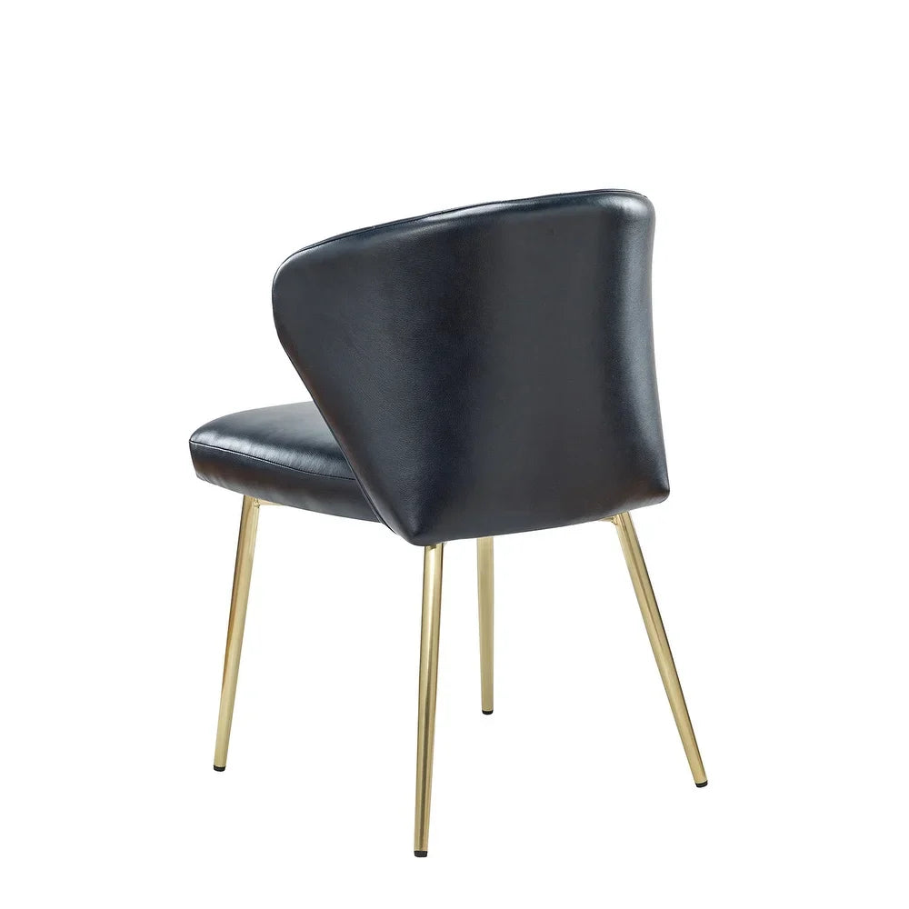 Ornaghi Side Chair with Tufted Back