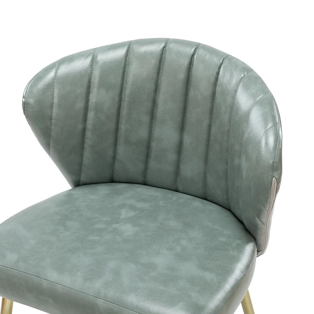Ornaghi Side Chair with Tufted Back