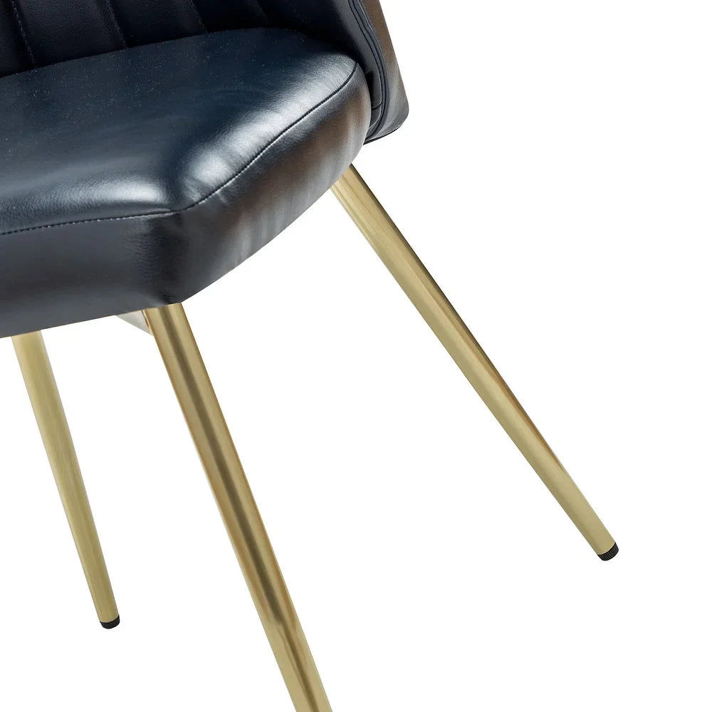 Ornaghi Side Chair with Tufted Back