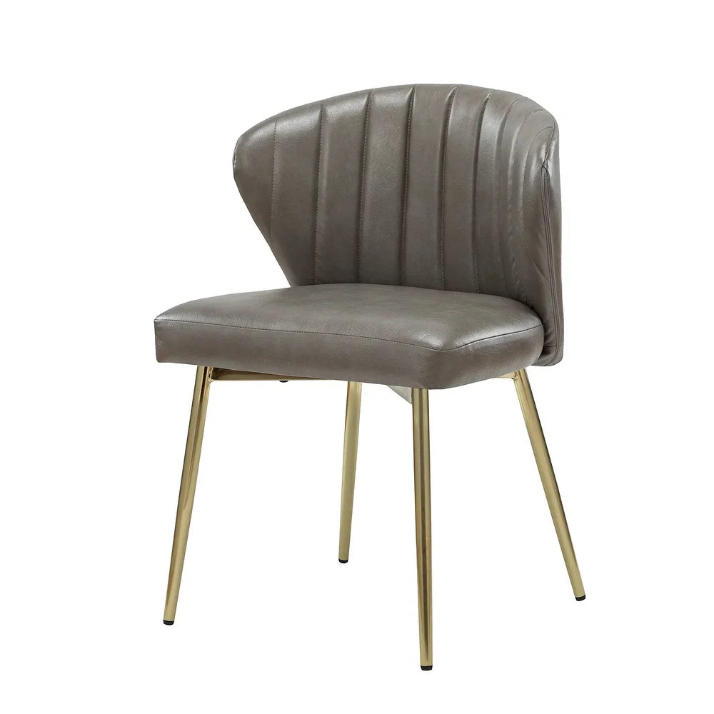 Ornaghi Side Chair with Tufted Back
