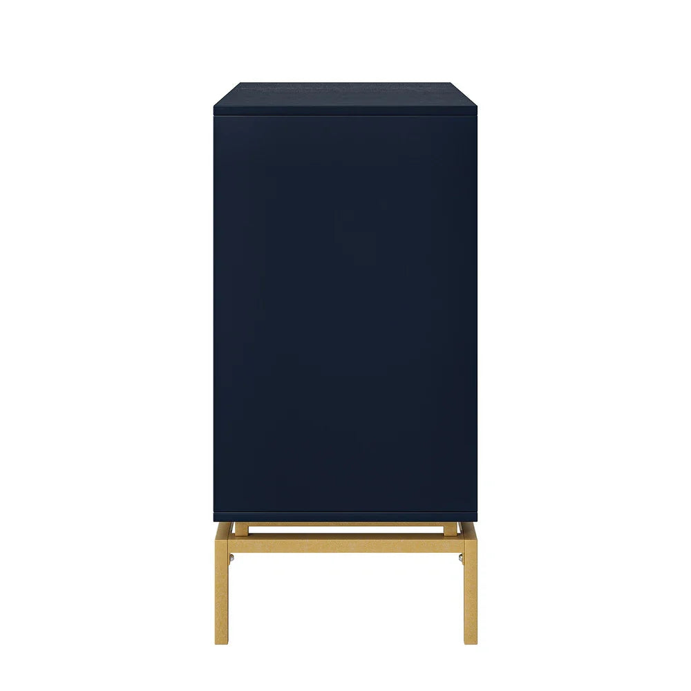 Volkard 32" Mid-century Storage Cabinet with Metal Hardware
