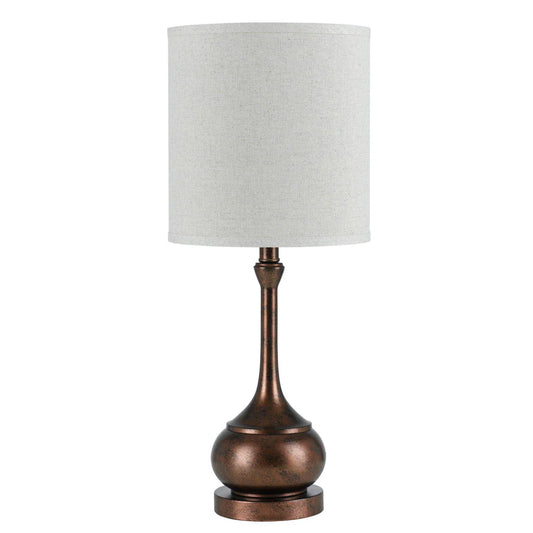 Tapron Brown Metal 100-watt Accent Lamp