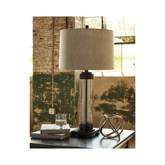 Talar Clear/Bronze 31 Inch Table Lamp