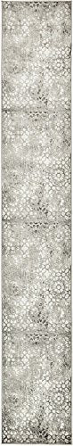 Vintage Gray/Grey Ivory Area Rug