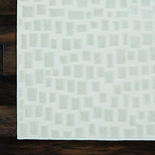 Urban Chic Cream Mid-century Area Rug