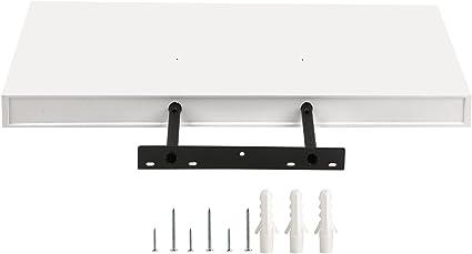 Floating Shelves for Wall 2PCS- (Black)