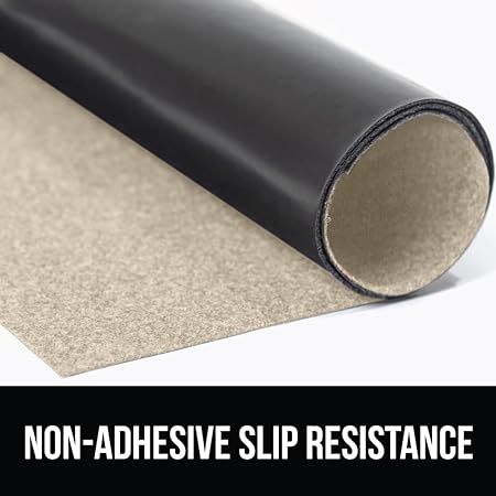 Slip Resistant, Machine Washable, Non-Adhesive, Absorbent Quick Dry Waterproof Under Sink Mat Liner, 24x24, Beige