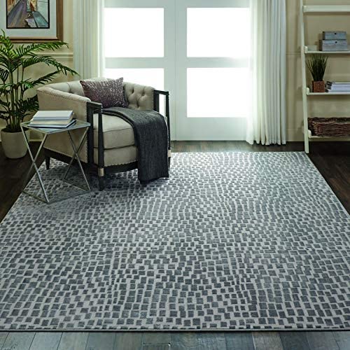 Urban Chic Grey Mid-century Area Rug