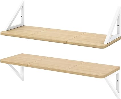 24 inch Floating Shelves Wall Storage Décor, Set of 2