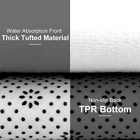 Set of 2 Pieces Anti Fatigue  Non Slip Washable Comfort Flooring Carpet Runner