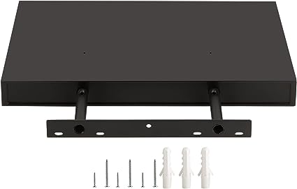 Floating Shelves for Wall 2PCS- (Black)