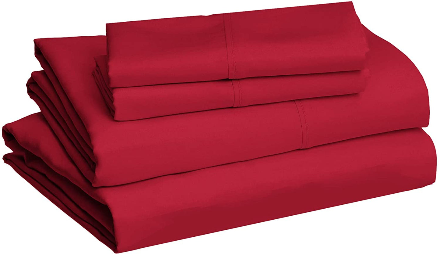 Lightweight Super Soft Easy Care Microfiber Sheet Set with 14" Deep Pockets