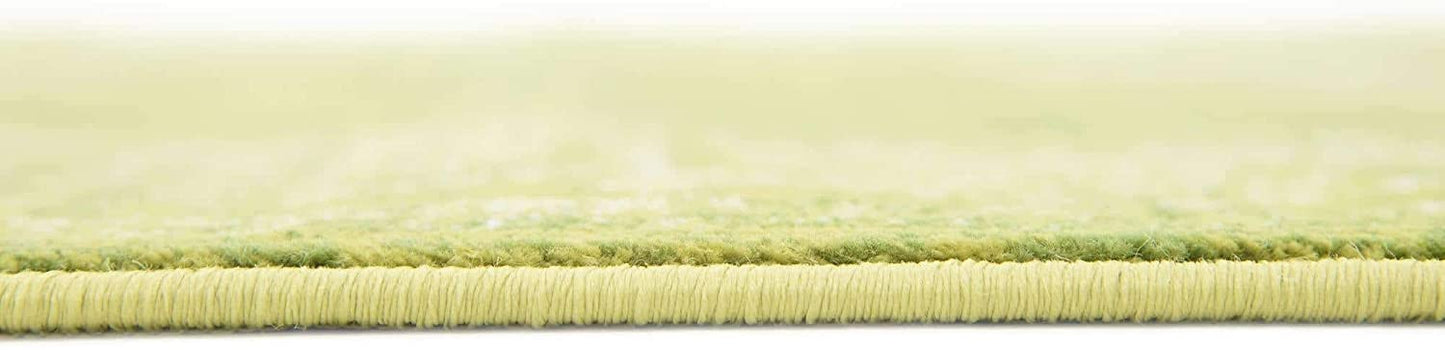 Modern Traditional Vintage Distressed Light Green Soft Area Rug