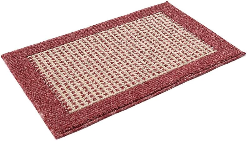 28X18 Inch Washable Polypropylene Square Cushion Which is Anti Slippery and Stain Resistance, Black Gray