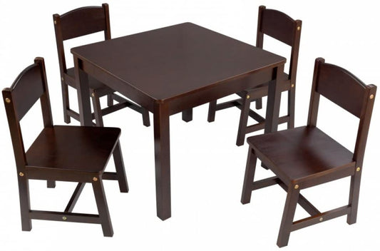 Kids Farmhouse Table and Four Chairs