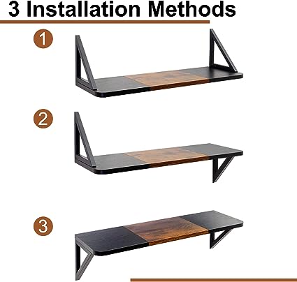 24 inch Floating Shelves Wall Storage Décor, Set of 2