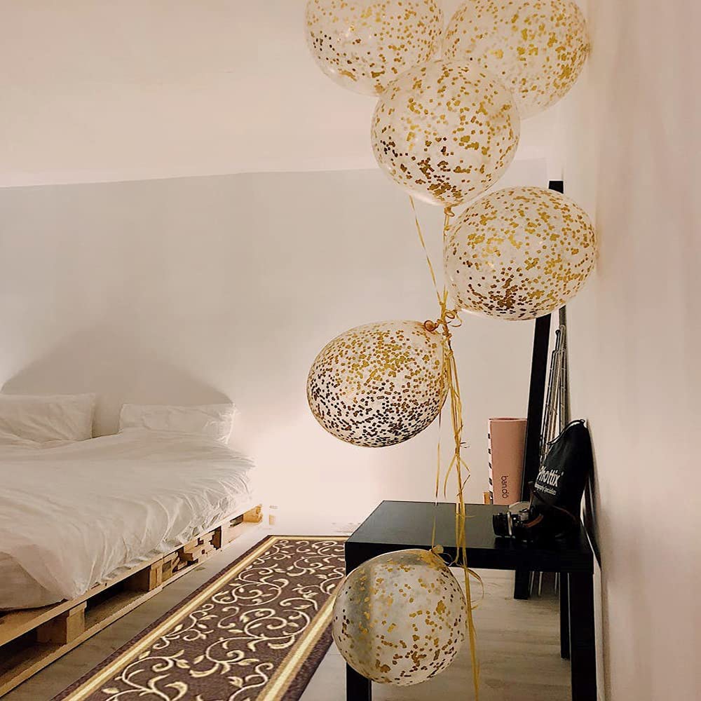 Non Slip Rubber Back  Kitchen Rug Anti Slip Stair Treads (Red, Runner (20" x 59"))