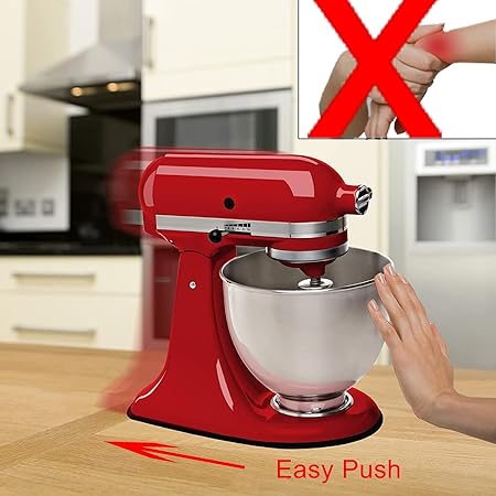 Mixer Mover Sliding Mats for Kitchen aid Stand 4.5-5 Qt Tilt-Head Stand Mixer Artisan Classic