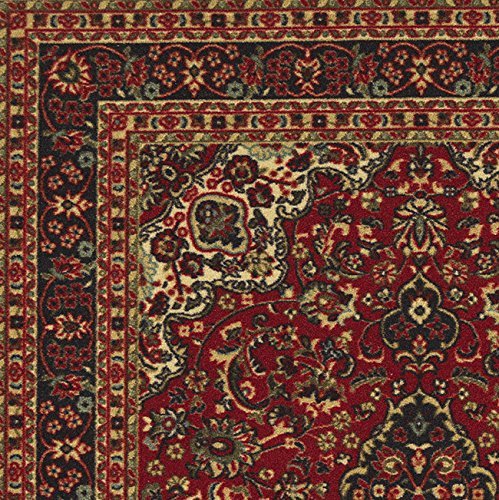 Persian Oriental Design Red Non-Skid Area Rugs