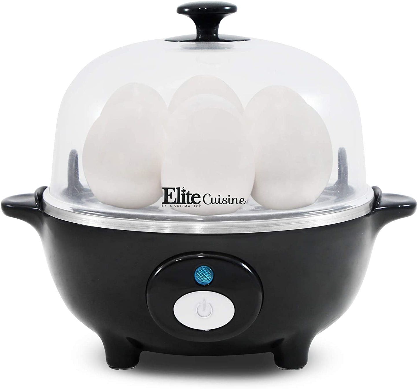 Easy Electric Egg Poacher, Cooker W/ Auto-Shut off, Buzzer, 7 Egg Capacity