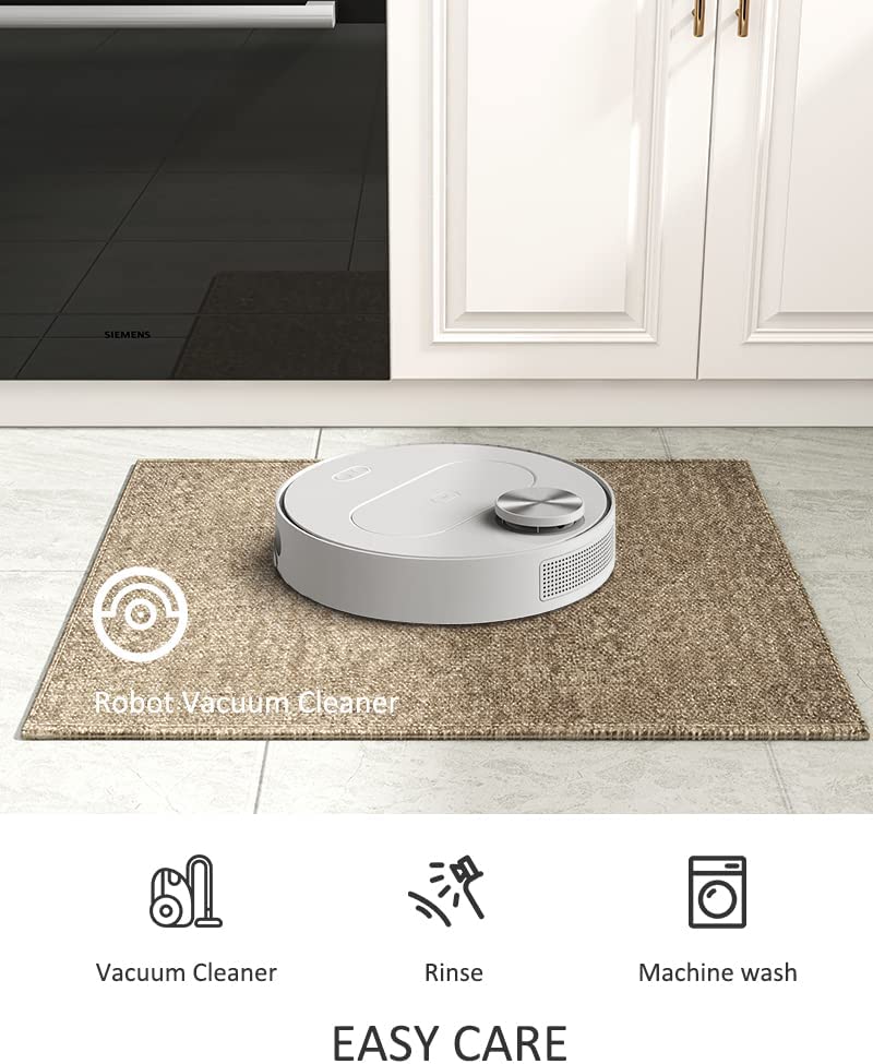 Rubber Backing Non Skid Quick Dry Washable Kitchen Rugs