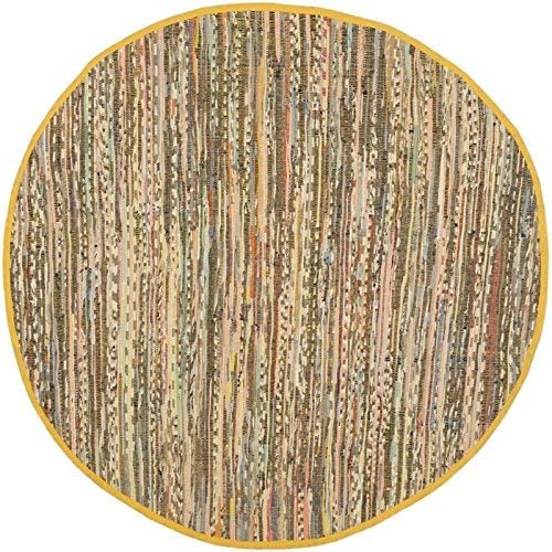 Hand Woven Yellow and Multi Cotton Runner