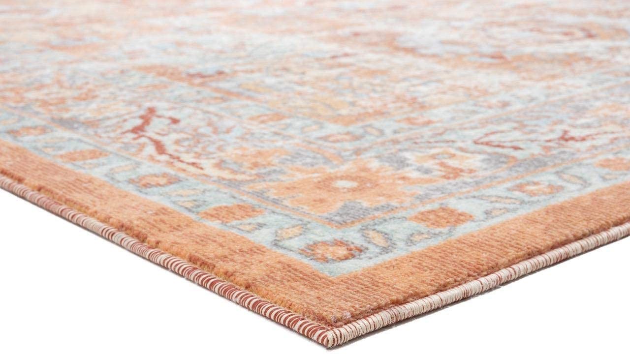 Kingsbury Collection Oriental Brick 5x7 Area Rug