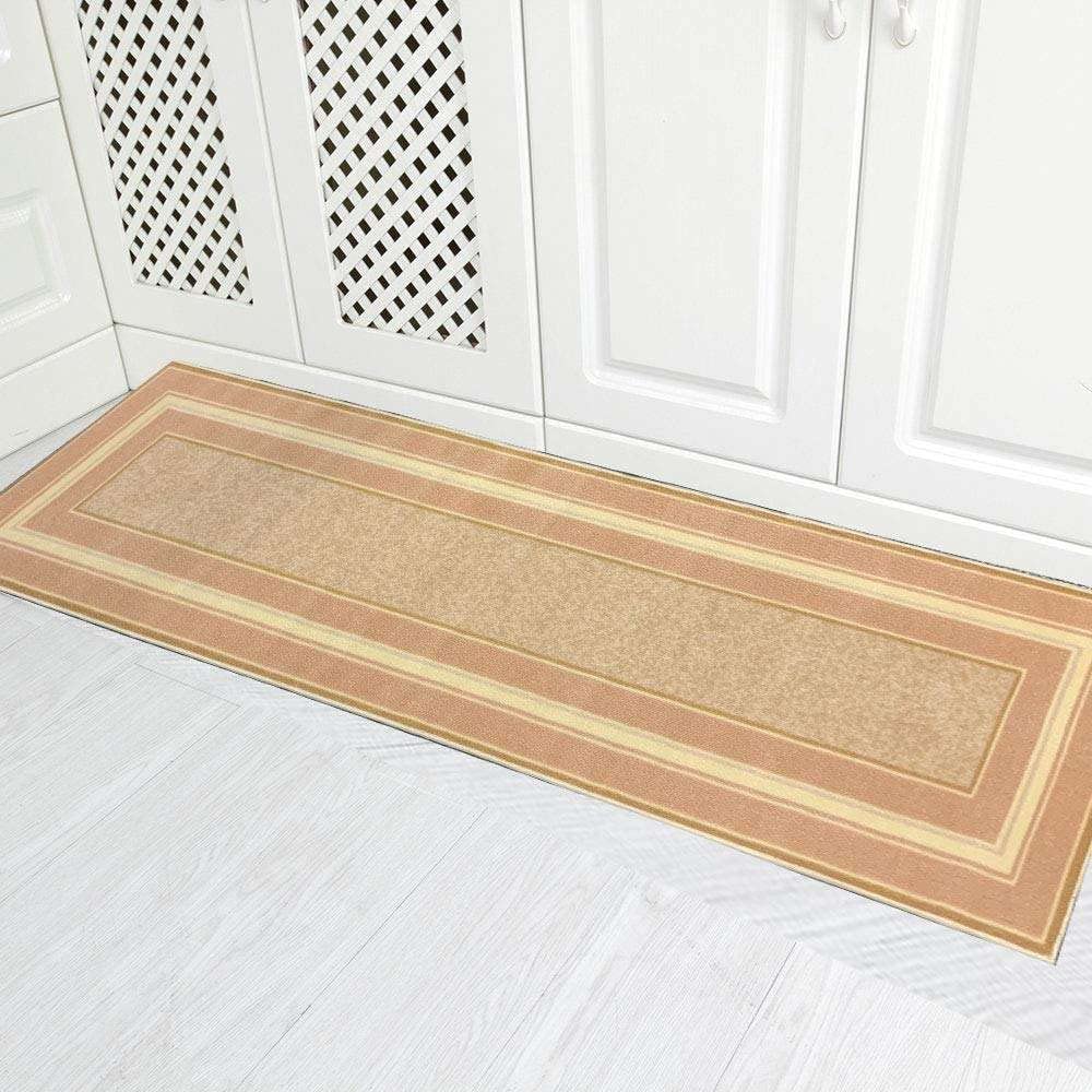 Non Slip Rubber Back Kitchen Rug Anti Slip Stair Treads (Emy-BGE, Runner (20"x59"))