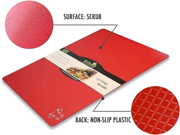 Non-Porous, Anti-skid back and Dishwasher Safe, Set of 7