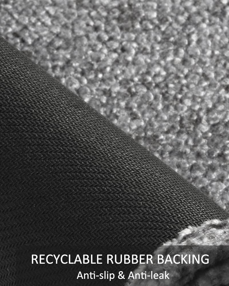 Rubber Backing Non Skid Quick Dry Washable Kitchen Rugs