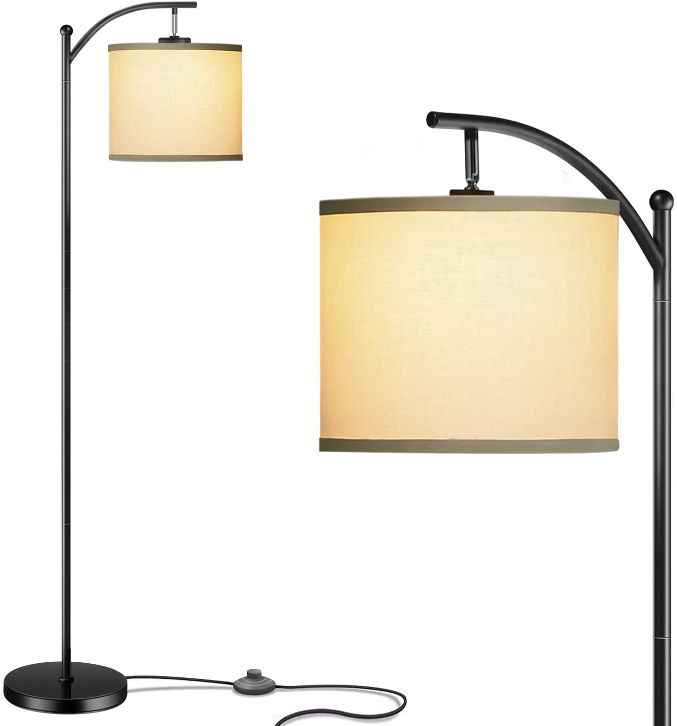 9W LED Floor Lamp with Shade