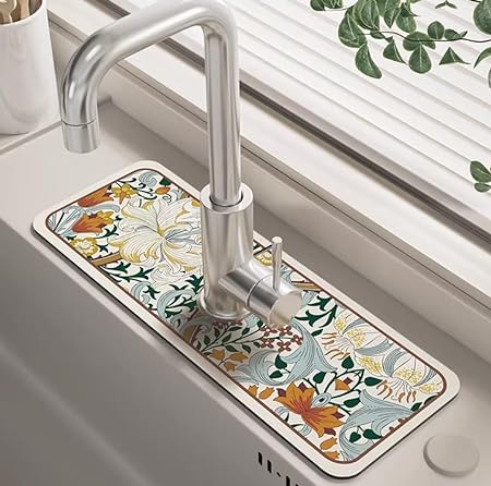 2023 NEW Fantasy Style Faucet Self Absorbent Draining Mat