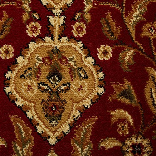 Traditional Red Soft Area Rug