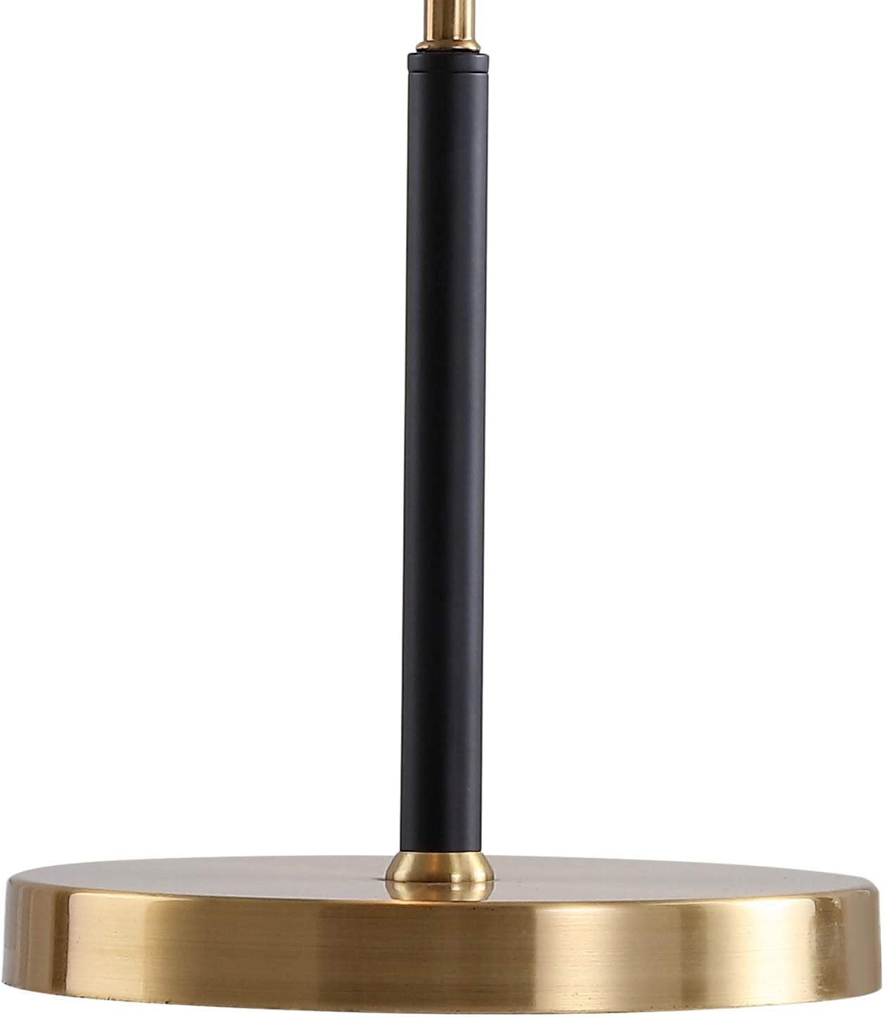 Oskar 22.5" Moody Metal LED Desk Lamp Black/Brass Gold