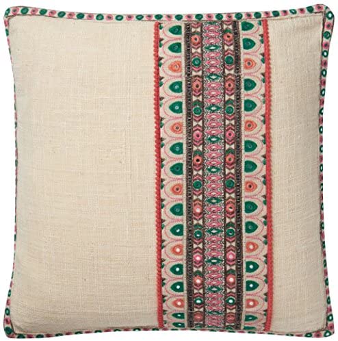 Pillow Cover Only/No Fill, 22" x 22", Multi