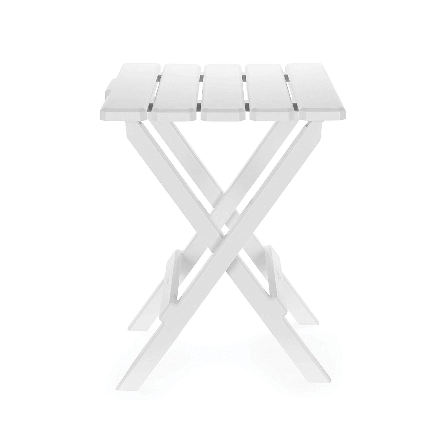 Portable Indoor Outdoor Folding Side Table - Weatherproof and Rust Resistant