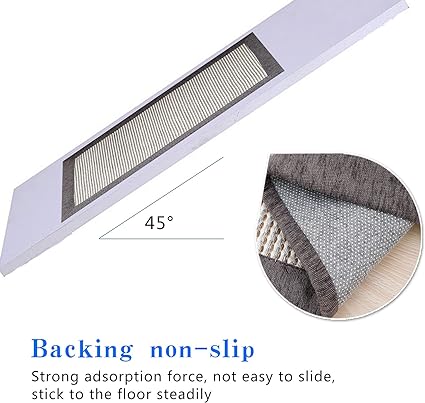 Non Skid Washable Absorbent Kitchen Runner Rugs 19.5"x31.5"+19.5"x47"