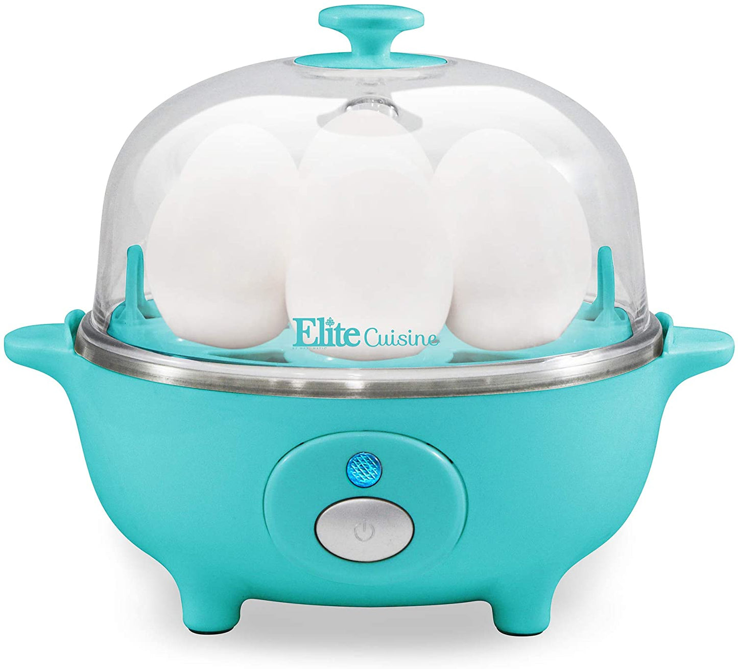 Easy Electric Egg Poacher, Cooker W/ Auto-Shut off, Buzzer, 7 Egg Capacity