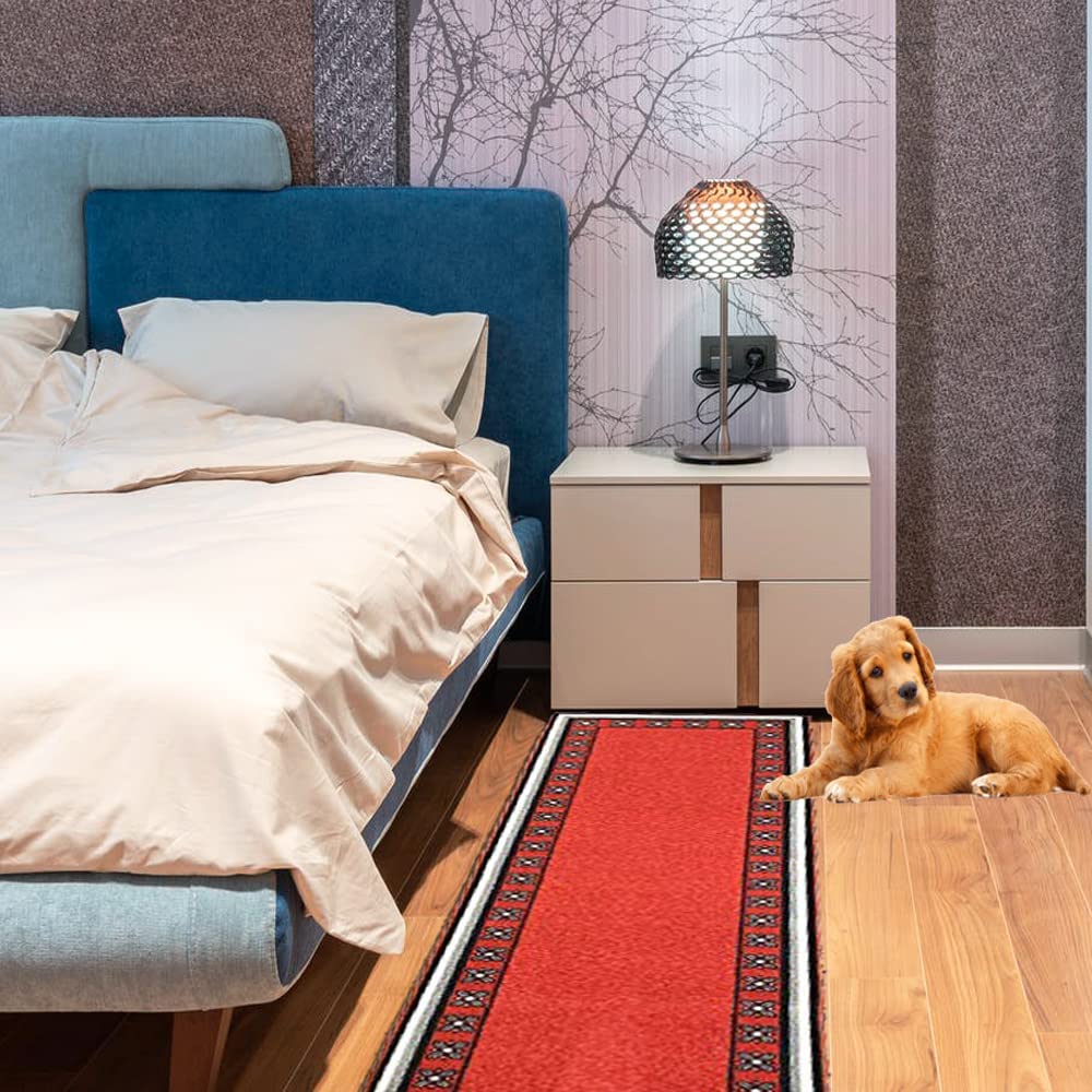 Non Slip Rubber Back Kitchen Rug Anti Slip Stair Treads (Emy-BGE, Runner (20"x59"))