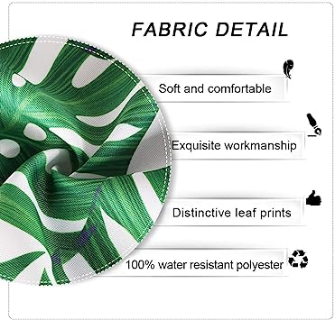 Medallion Outdoor Tablecloth with Umbrella Hole - Water Resistant Spillproof Table Cover (Zippered - 60" x 60" Square, Light Green)