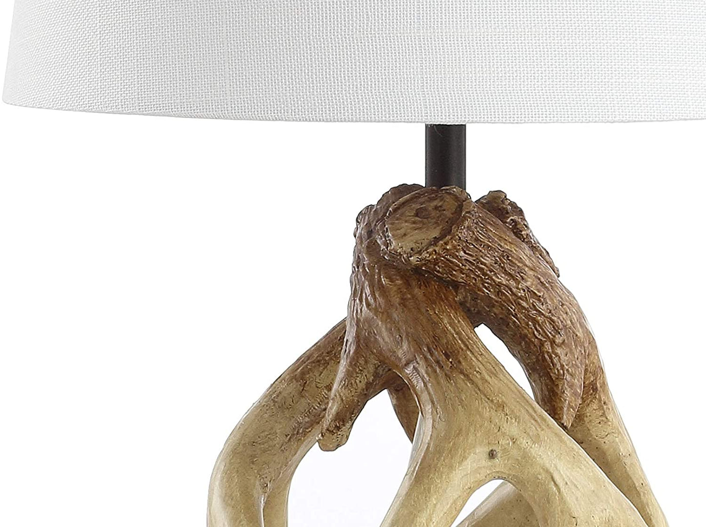 Vermont 19" Antler Resin LED Lamp Natural