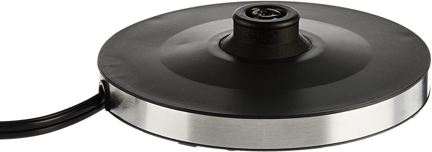 Stainless Steel Portable Fast, Electric Hot Water Kettle for Tea and Coffee, 1 Liter, Silver