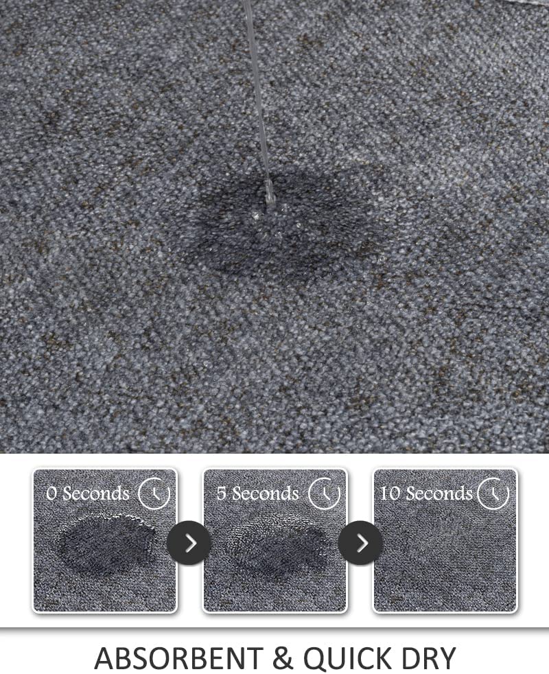 Rubber Backing Non Skid Quick Dry Washable Kitchen Rugs