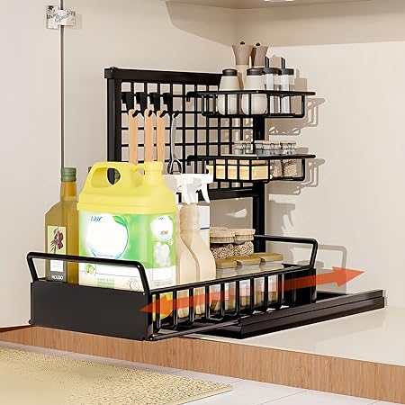 Stone Drying Counter Instant Dry Diatomaceous Earth Sink Caddy Organizer with Stainless Steel Feet (L White)